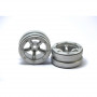 Beadlock Wheels PT-Safari Silver/Silver 1.9 (2 pcs)
