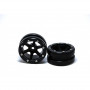 Beadlock Wheels PT-Slingshot Black/Black 1.9 (2 pcs)