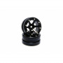 Beadlock Wheels PT-Slingshot Black/Black 1.9 (2 pcs)