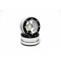 Beadlock Wheels PT- Slingshot Silver/Black 1.9 (2 pcs)