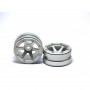 Beadlock Wheels PT- Slingshot Silver/Silver 1.9 (2 pcs)