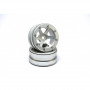 Beadlock Wheels PT- Slingshot Silver/Silver 1.9 (2 pcs)