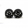 Beadlock Wheels PT- Distractor Black/Black 1.9 (2 pcs)