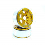 Jantes Beadlock  SIXSTAR Gold/Gold 1.9 s/ cubo de roda