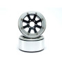 Beadlock Wheels PT-Hammer Black/Silver 1.9 w/o hub